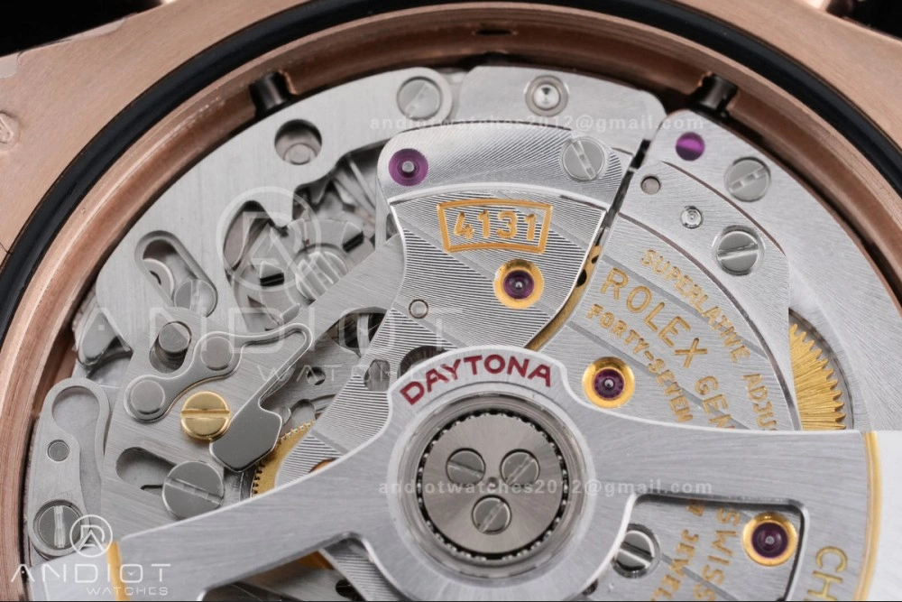 Daytona 126515 Gain Weight VSF 1:1 Best Edition RG Dial Black Sub-dial Stick Marker On Oyster-flex Strap DD4131