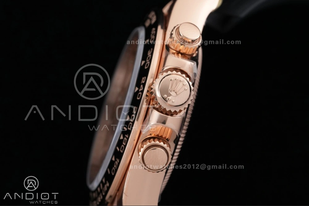 Daytona 126515 Gain Weight VSF 1:1 Best Edition RG Dial Black Sub-dial Stick Marker On Oyster-flex Strap DD4131