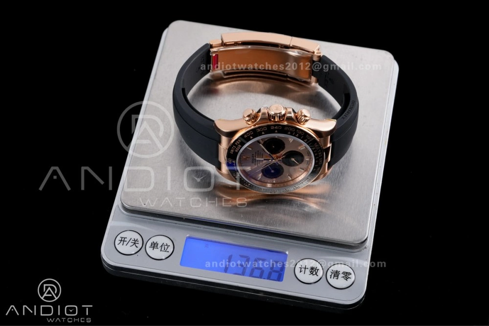 Daytona 126515 Gain Weight VSF 1:1 Best Edition RG Dial Black Sub-dial Stick Marker On Oyster-flex Strap DD4131