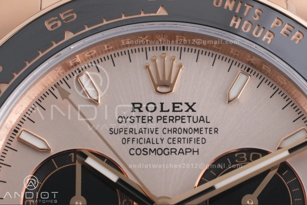 Daytona 126515 Gain Weight VSF 1:1 Best Edition RG Dial Black Sub-dial Stick Marker On Oyster-flex Strap DD4131