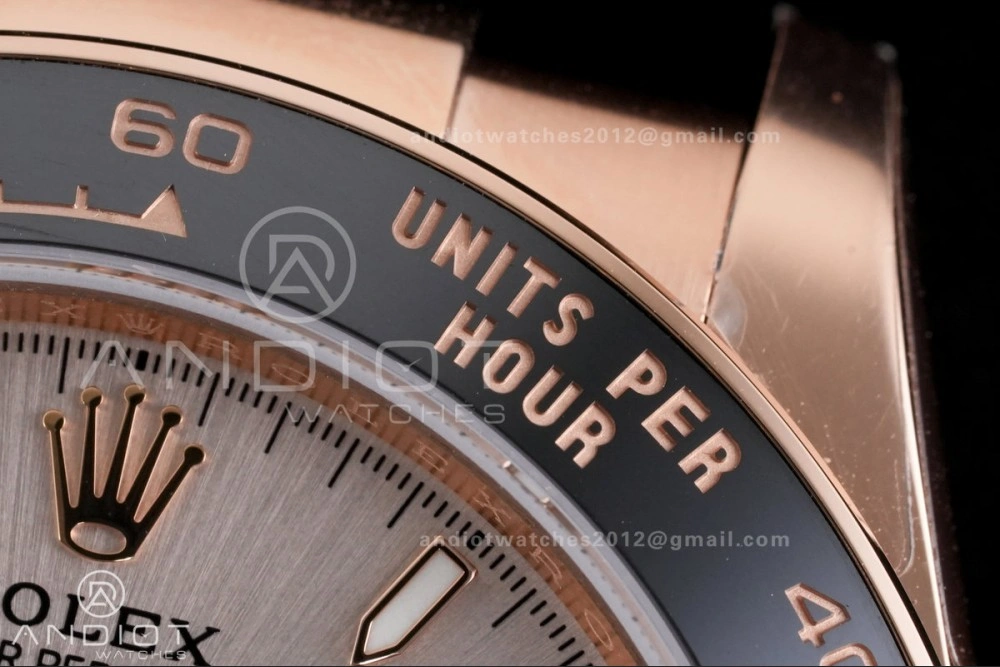 Daytona 126515 Gain Weight VSF 1:1 Best Edition RG Dial Black Sub-dial Stick Marker On Oyster-flex Strap DD4131