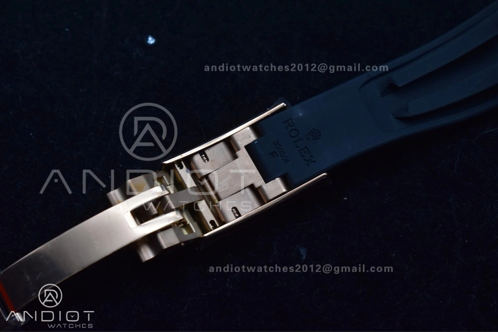 Daytona 126515 QF 1:1 Best Edition Black RG Dial on Oysterflex Strap SH4131 V6 (Weighted)