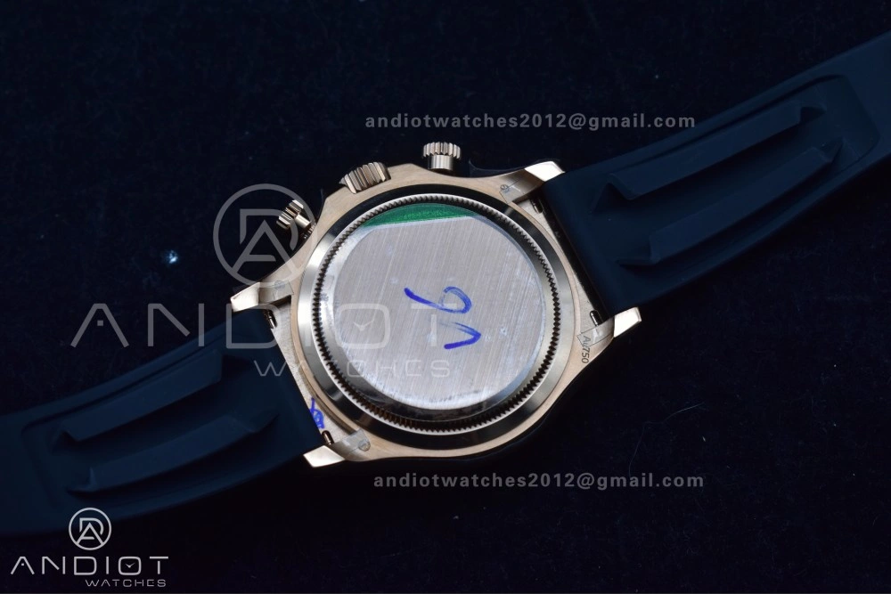 Daytona 126515 QF 1:1 Best Edition Black RG Dial on Oysterflex Strap SH4131 V6 (Weighted)