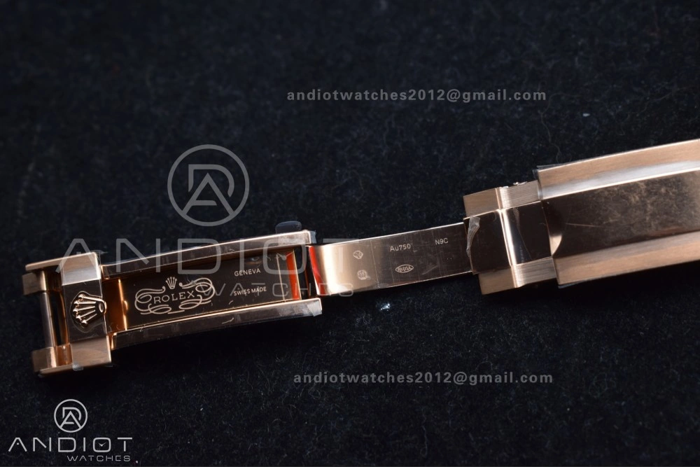 Daytona 126515 QF 1:1 Best Edition Black RG Diamonds Dial on Oysterflex Strap SH4131 V6 (Weighted)