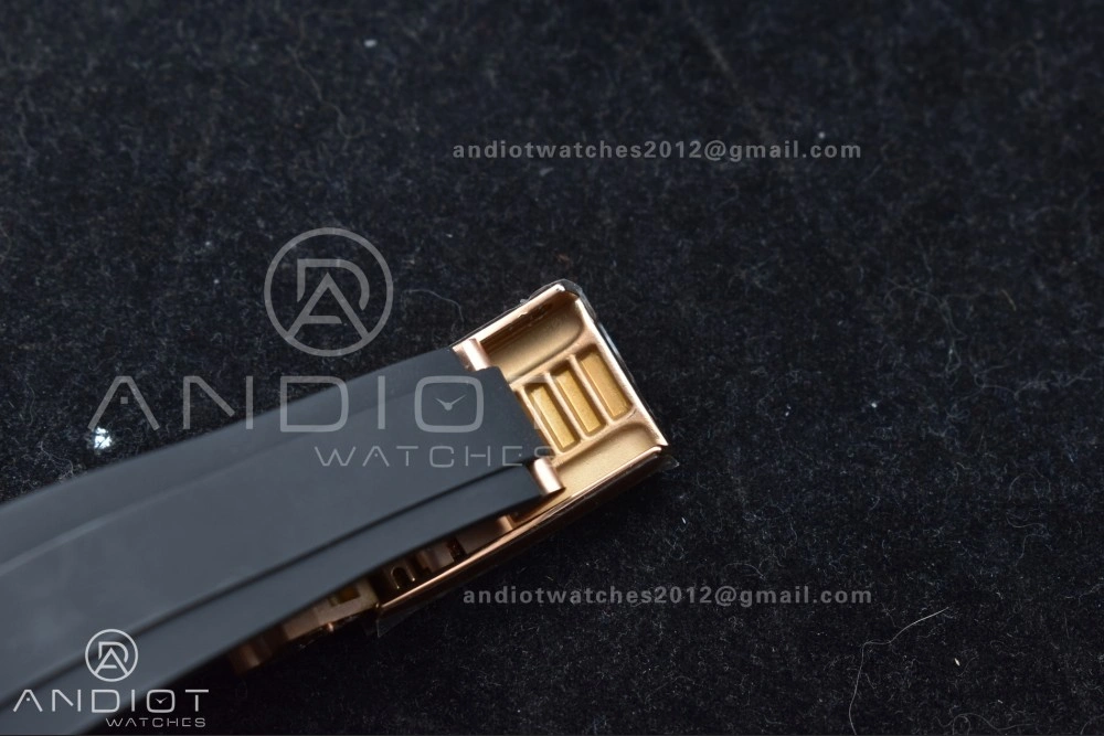 Daytona 126515 QF 1:1 Best Edition Black RG Diamonds Dial on Oysterflex Strap SH4131 V6 (Weighted)