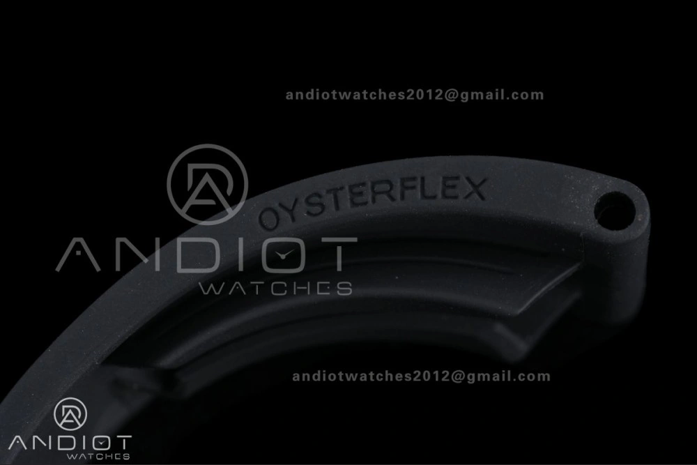 Daytona 126518 Gain Weight VSF 1:1 Best Edition Black Dial Gold Rim Black Sub-dial Stick Marker on Oyster-flex Strap DD4131