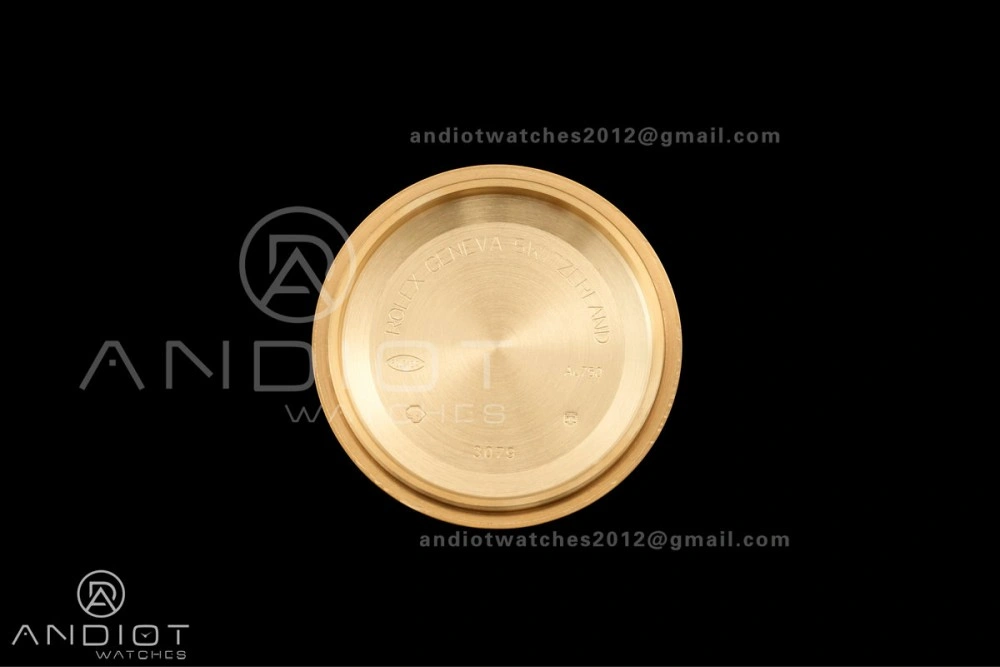 Daytona 126518 Gain Weight VSF 1:1 Best Edition Black Dial Gold Rim Black Sub-dial Stick Marker on Oyster-flex Strap DD4131