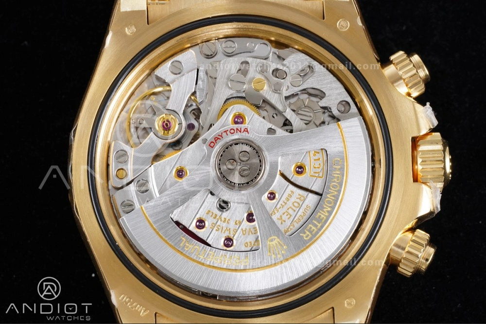 Daytona 126518 VSF 1:1 Best Edition Black YG Dial on Oysterflex Strap VS4131 V2 (Weighted)