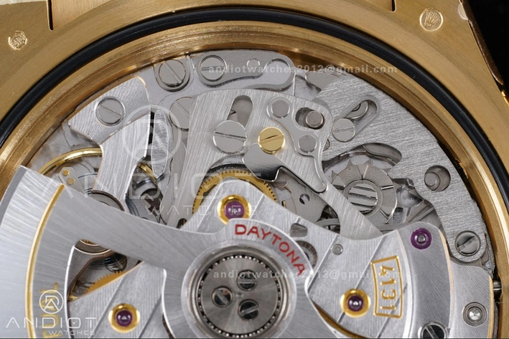 Daytona 126518 VSF 1:1 Best Edition Black YG Dial on Oysterflex Strap VS4131 V2 (Weighted)