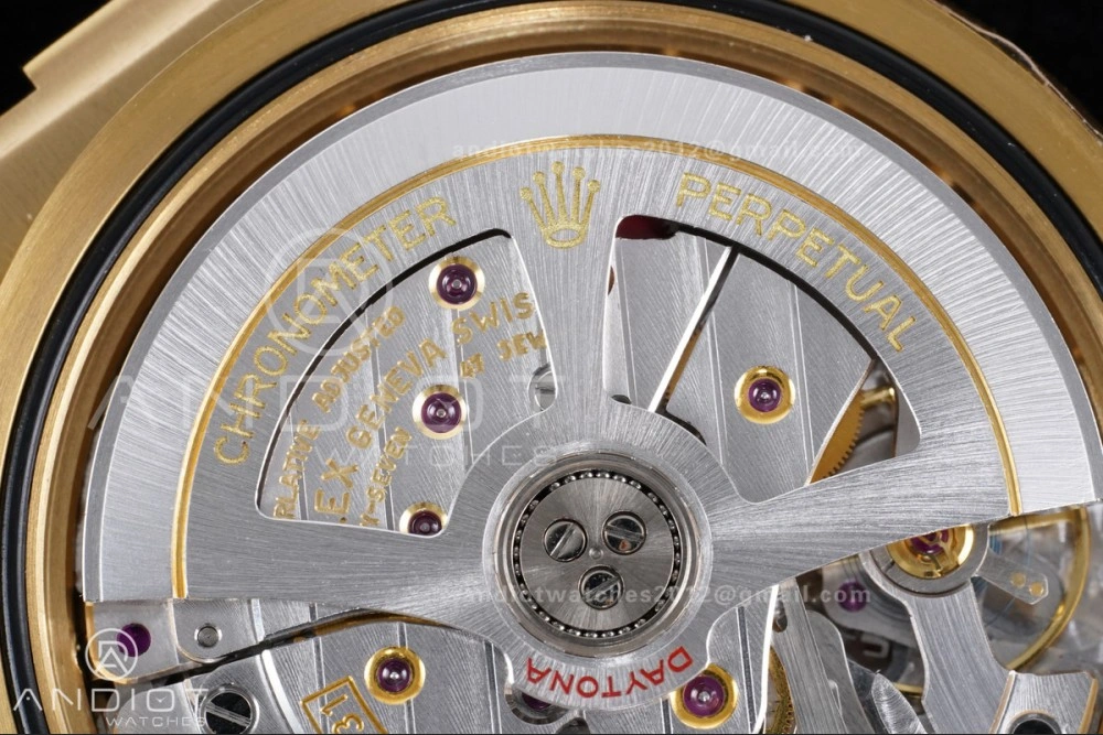 Daytona 126518 VSF 1:1 Best Edition Black YG Dial on Oysterflex Strap VS4131 V2 (Weighted)