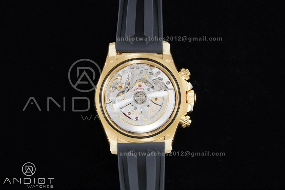 Daytona 126518 VSF 1:1 Best Edition Black YG Dial on Oysterflex Strap VS4131 V2 (Weighted)