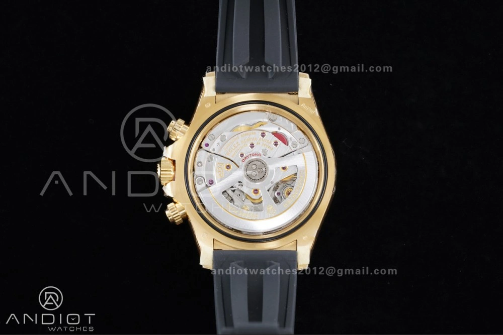 Daytona 126518 VSF 1:1 Best Edition Black YG Dial on Oysterflex Strap VS4131 V2 (Weighted)