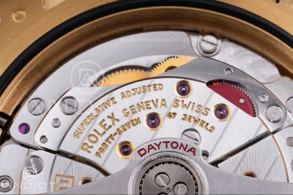 Daytona 126518 VSF 1:1 Best Edition White Dial on Oyster-flex Strap VS4131 V2 (Weighted)