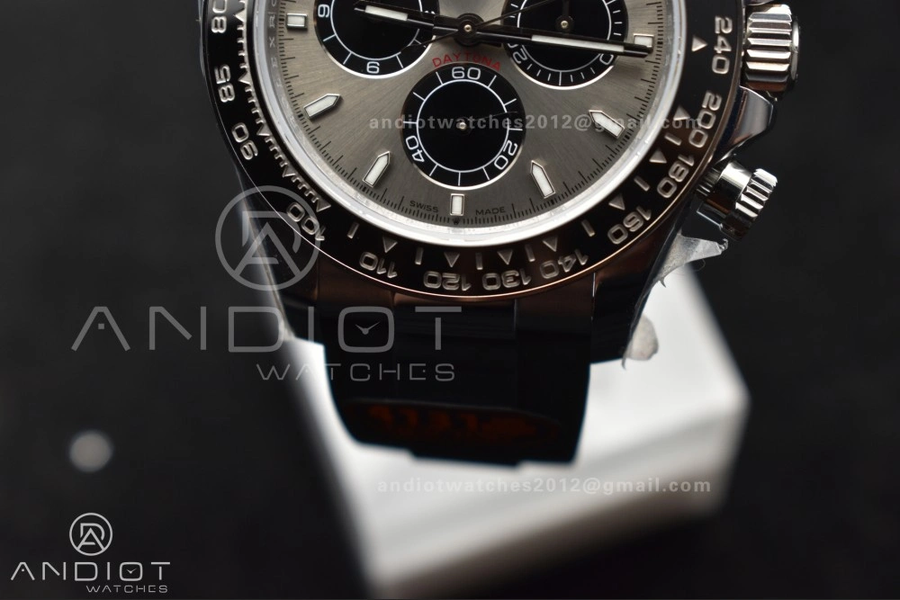 Daytona 126519 QF 1:1 Best Edition Gray Black Dial on Oysterflex Strap SH4131 V6 (Weighted)