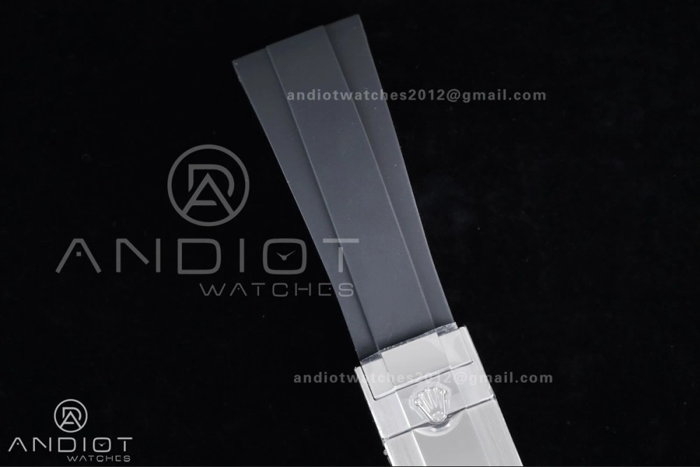 Daytona 126519 VSF 1:1 Best Edition Black Silver Diamonds Dial on Oysterflex Strap VS4131 V2 (Weighted)