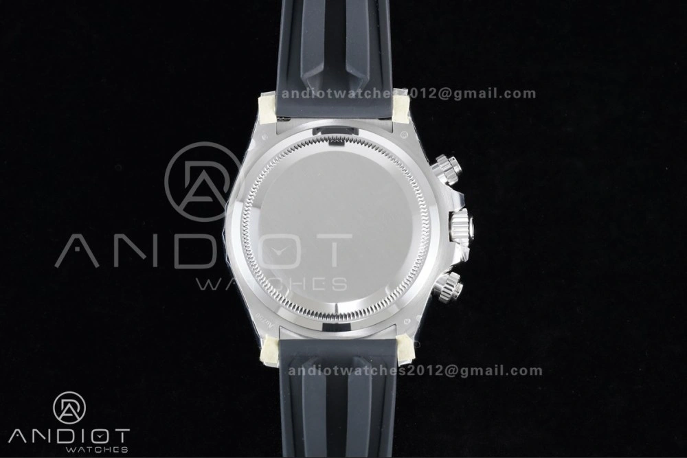 Daytona 126519 VSF 1:1 Best Edition Black Silver Stick Dial on Oysterflex Strap VS4131 V2 (Weighted)