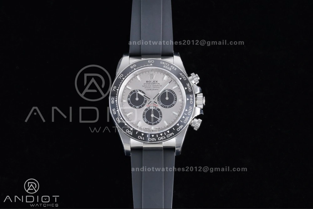 Daytona 126519 VSF 1:1 Best Edition Gray Black Dial on Oysterflex Strap VS4131 V2 (Weighted)