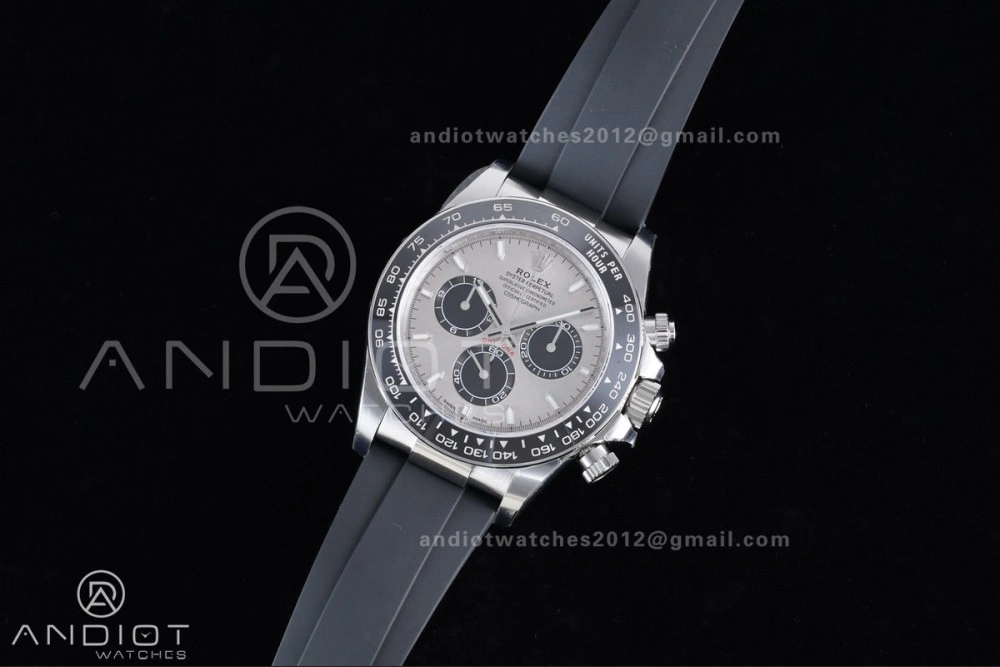 Daytona 126519 VSF 1:1 Best Edition Gray Black Dial on Oysterflex Strap VS4131 V2 (Weighted)