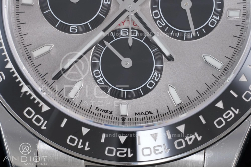 Daytona 126519 VSF 1:1 Best Edition Gray Black Dial on Oysterflex Strap VS4131 V2 (Weighted)