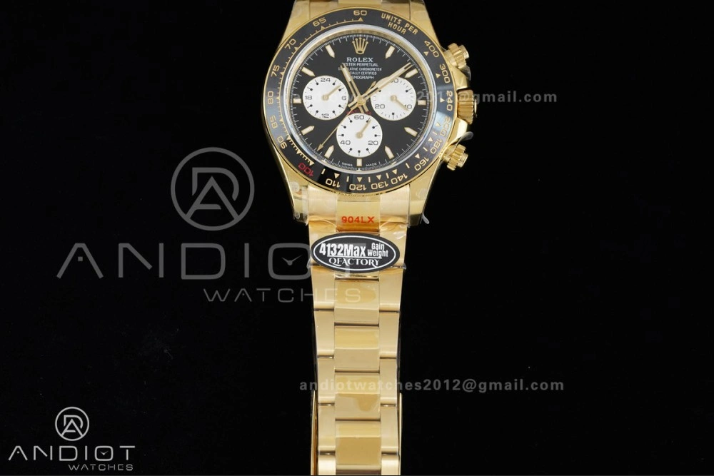 Daytona 126528LN Le Mans QF 1:1 Best Edition on YG Bracelet QF4132 V9 (Weighted)
