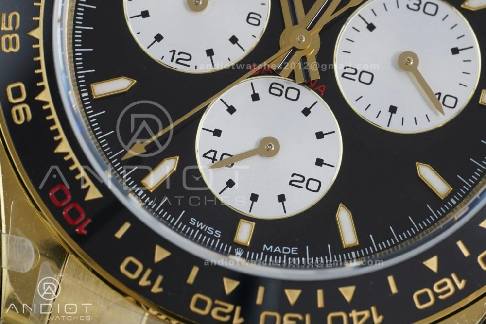 Daytona 126528LN Le Mans QF 1:1 Best Edition on YG Bracelet QF4132 V9 (Weighted)