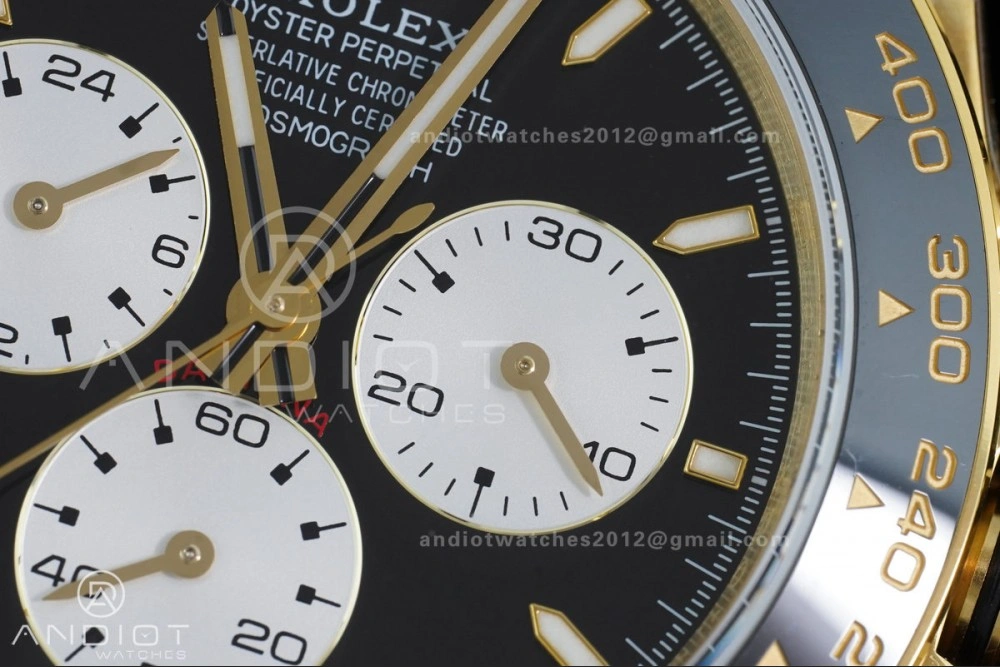 Daytona 126528LN Le Mans QF 1:1 Best Edition on YG Bracelet QF4132 V9 (Weighted)