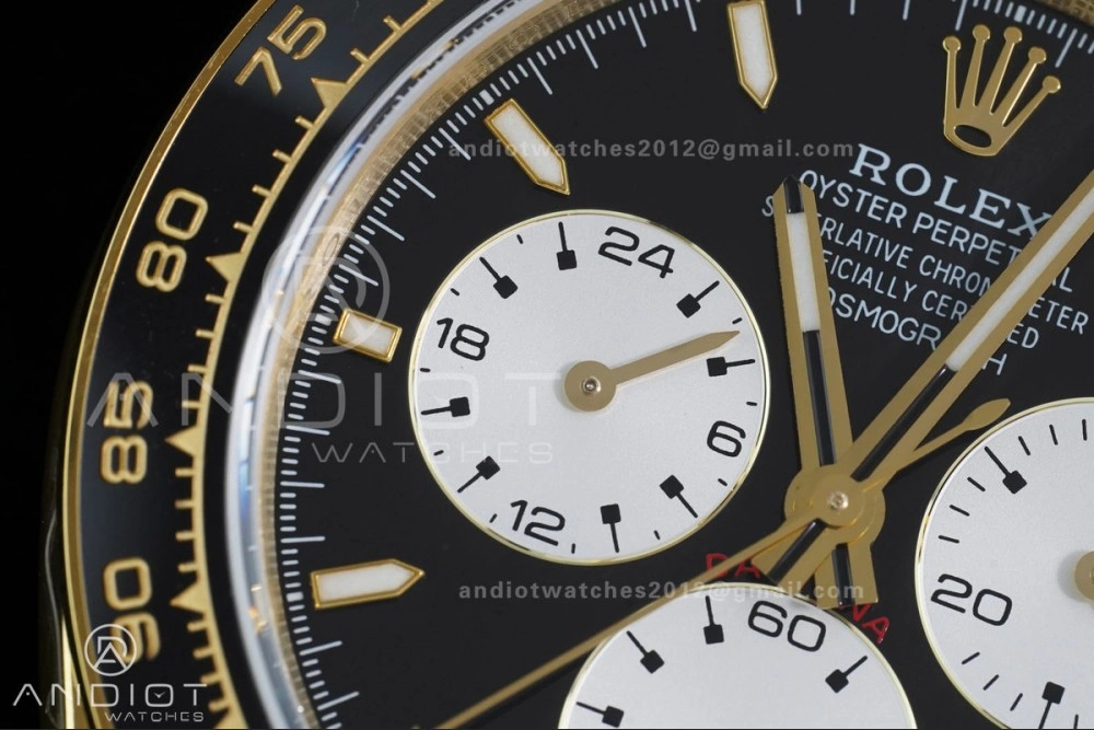 Daytona 126528LN Le Mans QF 1:1 Best Edition on YG Bracelet QF4132 V9 (Weighted)