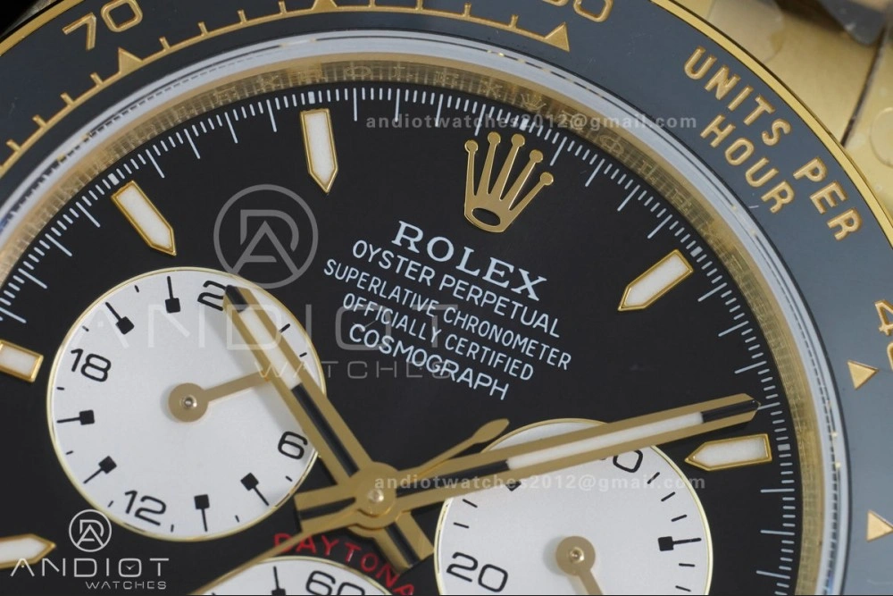 Daytona 126528LN Le Mans QF 1:1 Best Edition on YG Bracelet QF4132 V9 (Weighted)