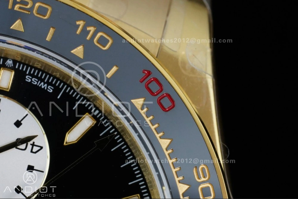 Daytona 126528LN Le Mans QF 1:1 Best Edition on YG Bracelet QF4132 V9 (Weighted)