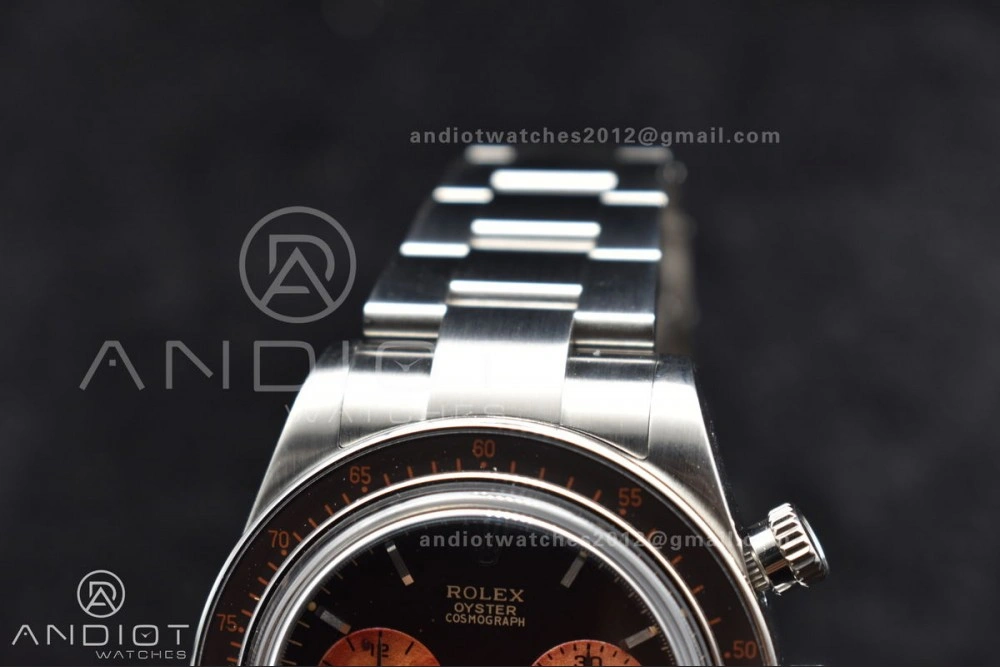 Daytona SS ADGF Best Edition Black Orange Dial on SS Bracelet A7750