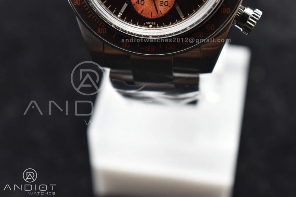 Daytona SS ADGF Best Edition Black Orange Dial on SS Bracelet A7750