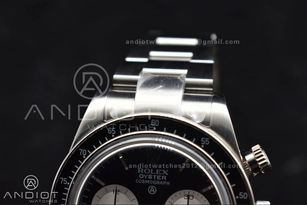 Daytona SS ADGF Best Edition Black White Dial on SS Bracelet A7750