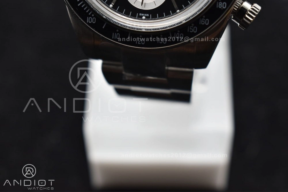 Daytona SS ADGF Best Edition Black White Dial on SS Bracelet A7750