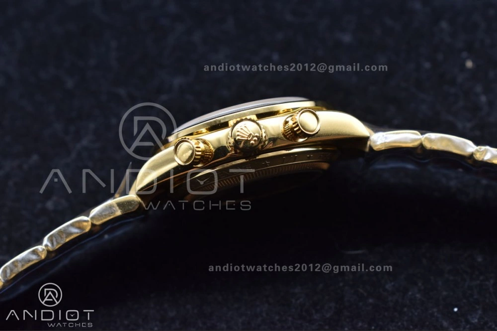 Daytona YG ADGF Best Edition YG Black Dial on YG Bracelet A7750