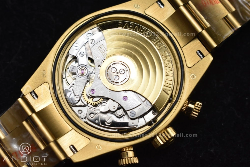 Daytona YG ADGF Best Edition YG Black Dial on YG Bracelet A7750