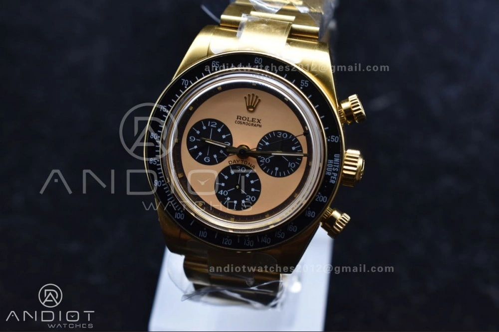 Daytona YG ADGF Best Edition YG Black Dial on YG Bracelet A7750