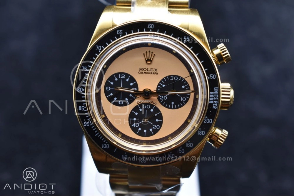 Daytona YG ADGF Best Edition YG Black Dial on YG Bracelet A7750