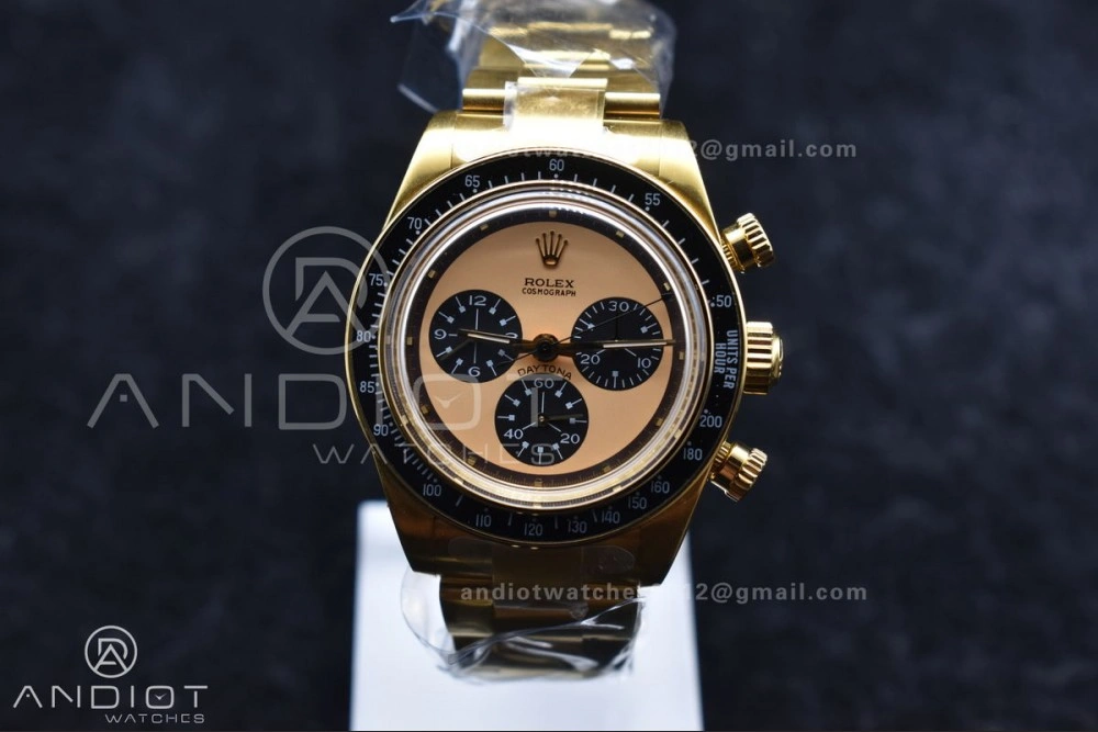 Daytona YG ADGF Best Edition YG Black Dial on YG Bracelet A7750