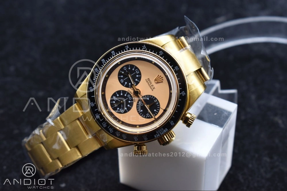 Daytona YG ADGF Best Edition YG Black Dial on YG Bracelet A7750