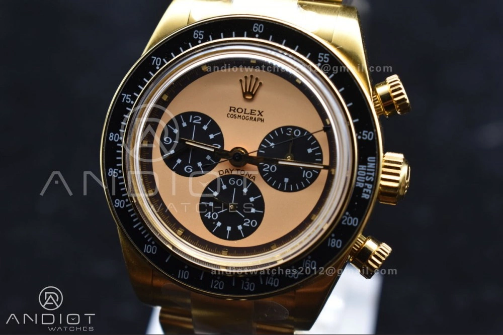 Daytona YG ADGF Best Edition YG Black Dial on YG Bracelet A7750