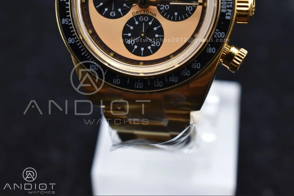 Daytona YG ADGF Best Edition YG Black Dial on YG Bracelet A7750