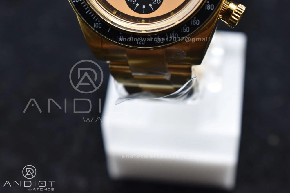 Daytona YG ADGF Best Edition YG Black Dial on YG Bracelet A7750