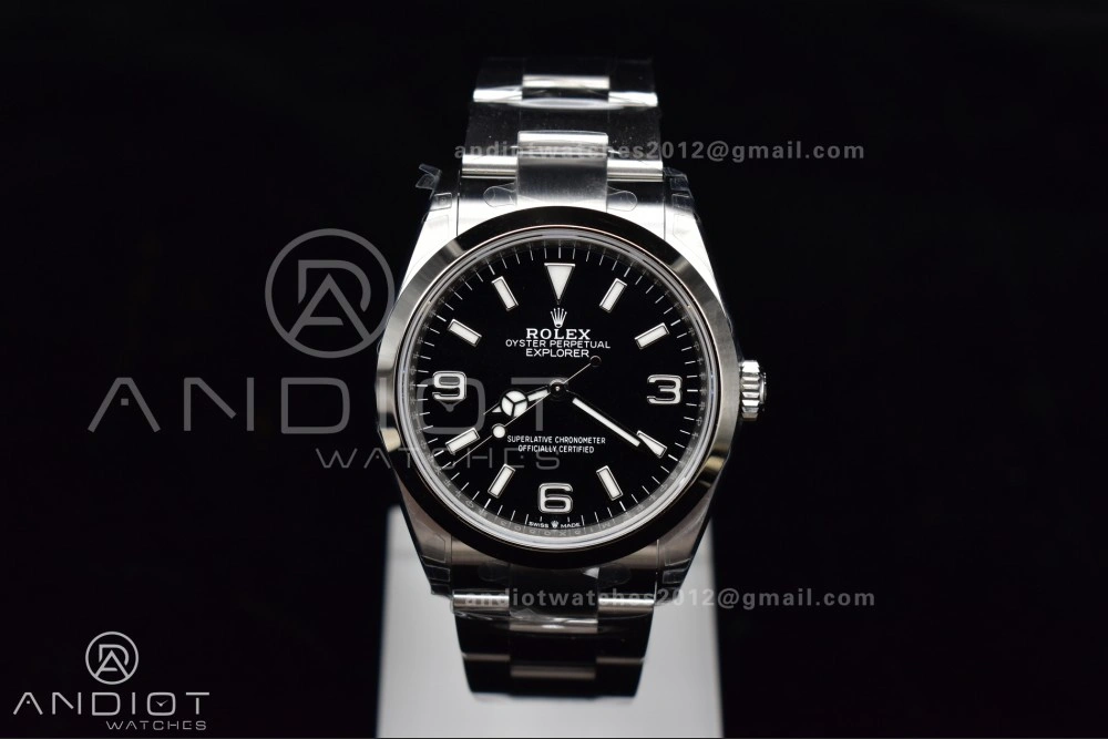 Explorer 124270 36mm 904L Steel VSF 1:1 Best Edition Black Dial on SS Bracelet DD3230