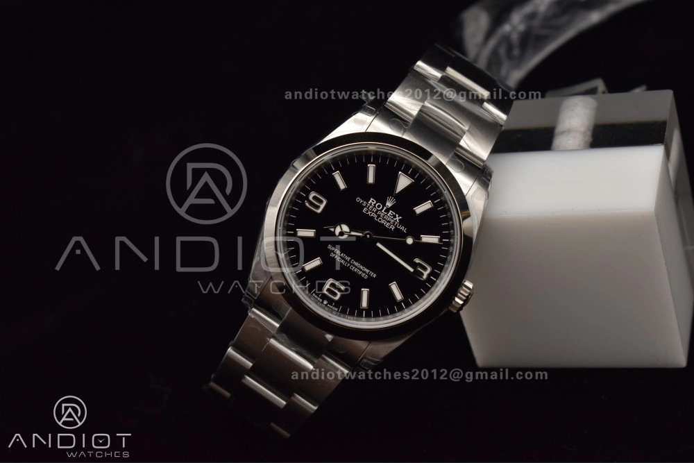 Explorer 124270 36mm 904L Steel VSF 1:1 Best Edition Black Dial on SS Bracelet DD3230