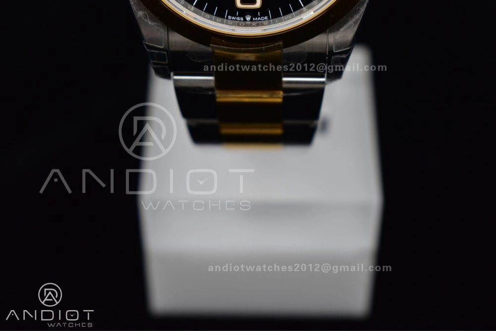 Explorer 124273 36mm 904L Steel VSF 1:1 Best Edition Black Dial on SS YG Bracelet DD3230