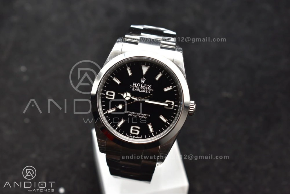 Explorer 224270 40mm 904L SS VSF 1:1 Best Edition Black Dial on 904L SS Bracelet VS3230