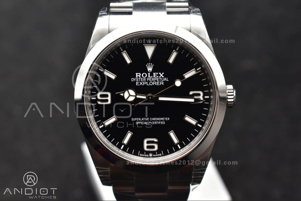 Explorer 224270 40mm 904L SS VSF 1:1 Best Edition Black Dial on 904L SS Bracelet VS3230
