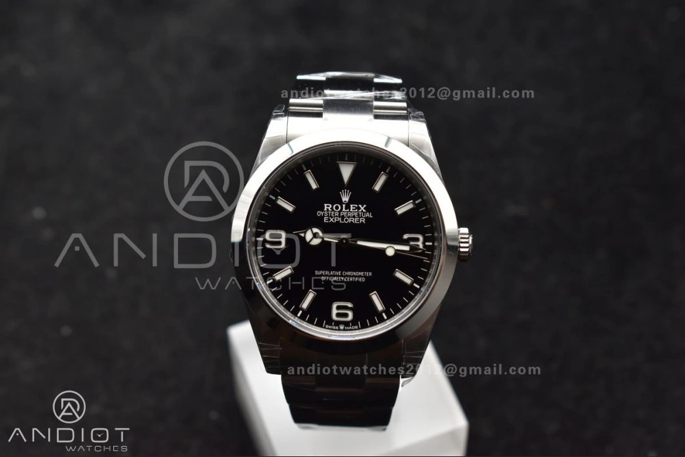 Explorer 224270 40mm 904L SS VSF 1:1 Best Edition Black Dial on 904L SS Bracelet VS3230