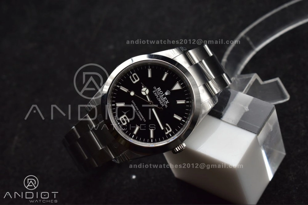 Explorer 224270 40mm 904L SS VSF 1:1 Best Edition Black Dial on 904L SS Bracelet VS3230