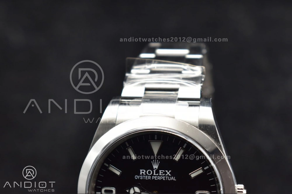 Explorer I 214270 39mm Clean 1:1 Best Edition Black Dial on SS Bracelet VR3132